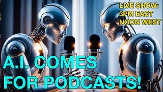 AI Comes For Podcasts!   #ai #podcasts #notebooklm