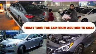 Today i take My car from Auction to Graj to Show You How to Repair with low cost part 2!sammad UAE v