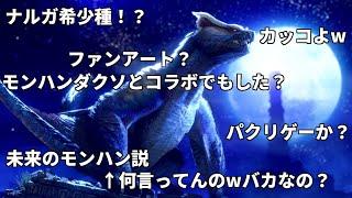 もし10年前の人たちが10年ぶりに復活したナルガ希少種を見たら。【MHSB/モンハンサンブレイク】