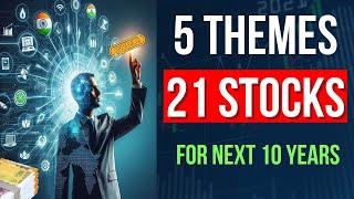 5 High GROWTH Themes & 21 Future Multibagger Stocks to Invest in 2024-25 