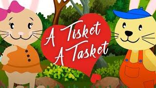 A Tisket A Tasket Song And Many More English Rhymes For Kids |