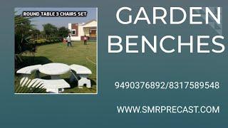 Rcc Garden Benches | Outdoor furniture manufacturers near me |Rcc precast concrete bench near me