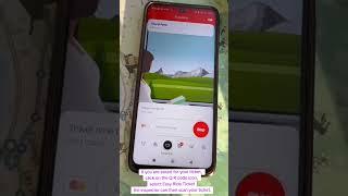 How to use the Easy Ride train ticket on the SBB App.