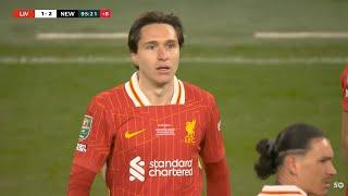 Federico Chiesa vs Newcastle•Carabao Cup[16/3/2025]