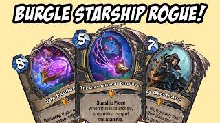 STEALING EVERY CLASS' STARSHIP PIECES TO MAKE MY OWN STARSHIP!!! | Hearthstone