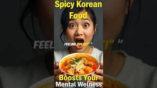 The Spicy Korean Food Trend That Will Boost Your Mental Wellness #shorts #facts