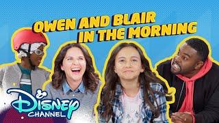 Owen and Blair in the Morning | Roll It Back | Just Roll with It | Disney Channel