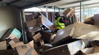 Removing TONS of boxes in Dallas, Texas!! Part 2