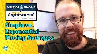 Simple vs Exponential Moving Averages