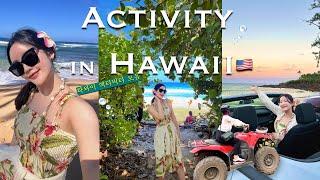 Things to do in Hawaii Honeymoon ️(Water scooter/Drive/Hyatt Regency Waikiki/Kualoa Ranch)