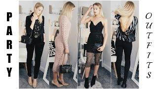 GLAM PARTY OUTFIT IDEAS | ASOS, Topshop, Glamorous, Public Desire Party Wear