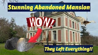 Why Has This Mansion Been Left Abandoned & Forgotten? ￼Vehicle’s Left & Everything Still Inside!…