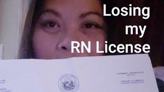 On Losing my RN License | CEs: the struggle is real