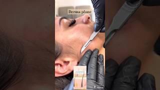 Dermaplaning video to Watching #dermaplaning #skincare