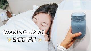 Waking up at 5AM | My Productive Morning Routine 