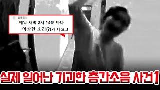실제 일어난 기괴한 층간소음 사건 1편