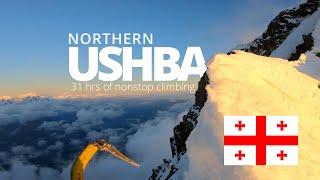 Climbing Northern Ushba - one of the most difficult ascents in Caucasus mountains