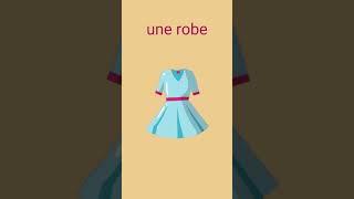 Learn French in 60 Seconds: Shoes & Dress!  #FrenchLessons #youtubeshorts #shorts #treanding