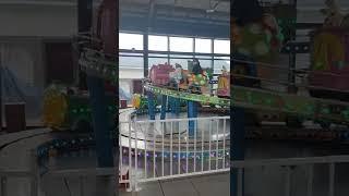Hangtian amusement ride mini shuttle customer onsite feedback
