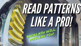 How To Read A Differential Gear Pattern: A Beginner's Guide. ( Gear Tooth Contact Pattern )