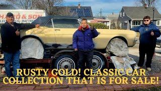 Emilio gives us a tour of his classic car collection. It's FOR SALE! His collection started in 1954.