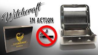 How to roll a cigarette using Germanus rollbox