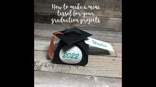 How to make mini tassels for graduation projects