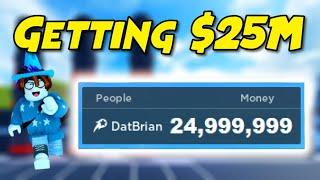 Getting $25 MILLION CASH in Jailbreak! (Roblox Jailbreak)