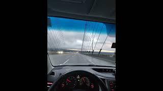 Driving in Canada  Alex Fraser Bridge  #alexfraserbridge #canada #britishcolumbia