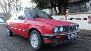 1986 BMW 3 Series 318i Coupe (E30) Review