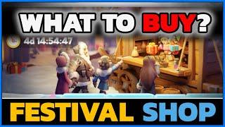 Shopping Event!  What to buy at the  Festival Shop  - Whiteout Survival ️