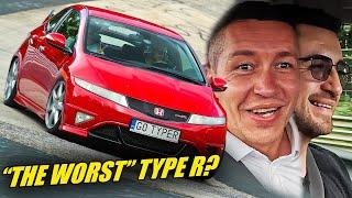 CRAZY REV LIMITER Party! Honda Civic FN2 Type R! // Nürburgring