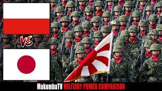 Poland vs Japan 2022 | Military Power Comparison