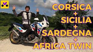 3 Islands Raid | Corsica Sardegna e Sicilia con le Honda Africa Twin