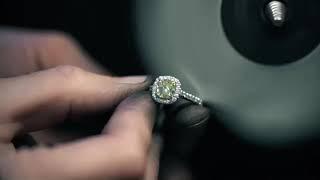 Bobby White Engagement Ring- Yellow Diamond