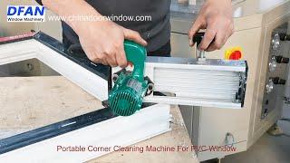 Portable PVC Corner Cleaning Machine for sale- portable pvc window Corner Cleaner