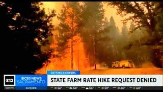 KOVR-SAC (CBS) - Sacramento, CA: State Farm Rate Hike Request Denied