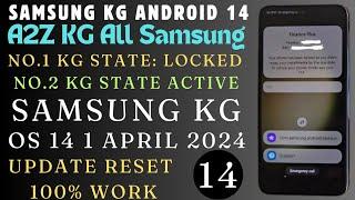 Fainally Samsung Kg Lock Out Android 14 SECURITY LEVEL: 2024-06-01 / A14, A33, F54, Android 14 Kg