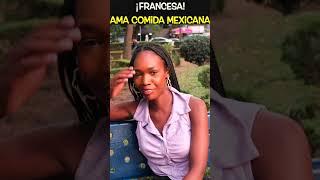 French Woman Obsessed with Mexican Food  shorts #youtubeshorts #foreignersinmexico