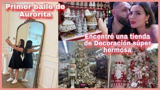 Vlog ️ primer baile de Aurorita, miren todo lo que encontré para Navidad.