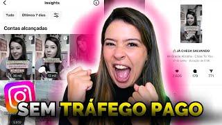 Como CRESCER um PERFIL no INSTAGRAM *DO ZERO* sem investir em TRAFEGO PAGO?