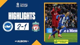 FA Cup Highlights: Albion 2 Liverpool 1