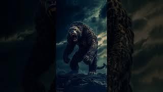 Gorilla And jaguar hybrid Mind-blowing Mutants Creature Form from a hybrid of Different Species