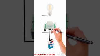 Motion Sensor light Project // Pir Sensor project #electronic #diy #pirsensor  #princeproinvention