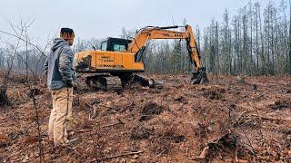 The Track FELL OFF Our Excavator! ...and We're on Our Own to Fix It