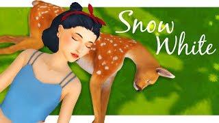 MODERN DAY SNOW WHITE | Sims 4 Disney Princess Create A Sim