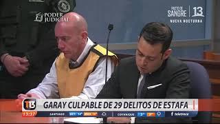 Rafael Garay es declarado culpable