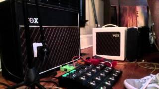 MXR Dyna Comp (w/ Line 6 M13 & Vox AC30)