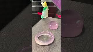 这套帝王紫翡翠套装像不像紫玉髓？是不是惊呆！！！#jadeite #陈家艺术翡翠