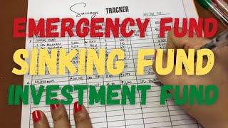 Budgeting for Emergency Fund, Sinking Fund & Investments | ₱68,000 Salary Part 2